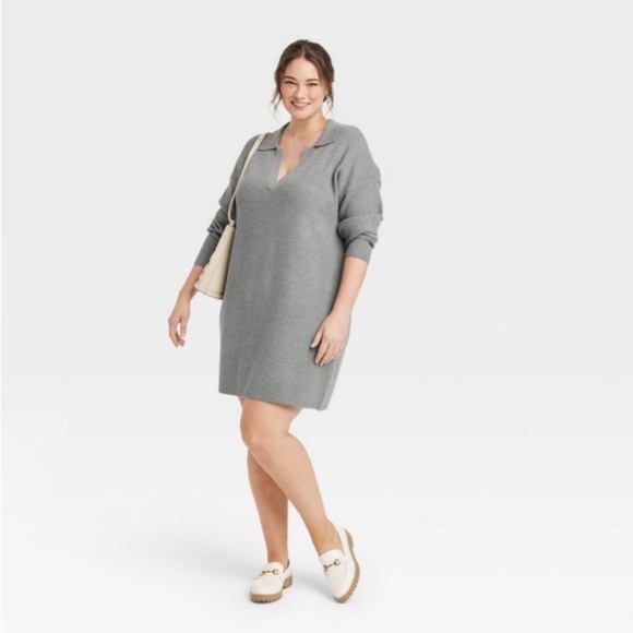 Collared Sweater Dress: A New Day Long Sleeve Polo
Sweater Dress nwt - Picture 8 of 10
